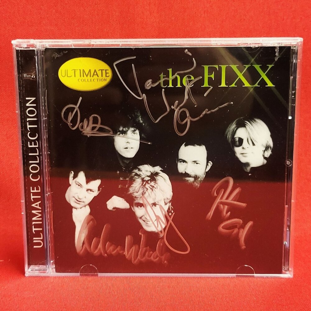 The Fixx Ultimate Collection CD Signed 1999